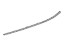 Toyota 76872-12250 Protector, Rear Spoiler, Center
