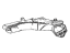 Toyota 55085-12200 Duct Sub-Assembly, Heater To Register
