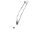 Toyota 67664-12030 Garnish, Door Frame, Upper Driver Side