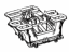 Toyota 55990-12090 Nozzle Assembly, Defroster, Lower