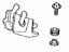 Toyota 335A0-12040 Bracket Assembly, Control Cable