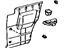 Toyota 62520-16300-02 Board, Quarter Inside Trim, Driver Side