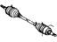 Toyota 43410-01100 Axle Assembly, Passenger Side