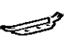 Toyota 67917-16020-03 Plate, Rear Door Scuff, Outside Passenger Side