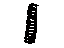 Toyota 90501-07005 Spring, Compression (For Detent Rod)