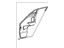 Toyota 67861-16090 Weatherstrip, Front Door, Passenger Side