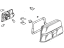Toyota 81550-80137 Lamp Assembly, Rear Combination, Passenger Side