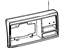 Toyota 76801-16200 Garnish Sub-Assembly, Back Door, Outside