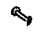 Toyota 47447-10010 Pin, Shoe Hold Down Spring(For Rear Brake)