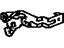 Toyota 17119-22050 Bracket