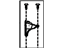 Toyota 81196-33020 Repair Bracket, Lower Driver Side
