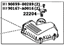 Toyota 17705-0H102 Cap Sub-Assembly, Air Cleaner
