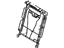 Toyota 71018-06050 Seat Back Frame, Driver Side