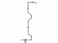 Toyota 47321-12440 Tube, Rear Brake
