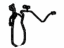 Toyota 82153-12C40 Wire, Rear Door