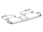 Toyota 58513-12271 Mat, Floor, Front Center