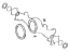 Toyota 04412-60501 Gasket Kit, Rear Differential Carrier