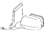 Toyota 87931-60800 Mirror, Outer Rear View, Passenger Side