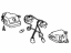 Toyota 81260-60050-A0 Lamp Assembly, Map