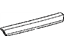 Toyota 76810-60010-A1 Garnish Assembly, Back Door, Outside, White