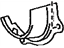 Toyota 11343-50020 Plate, Timing Belt, Rear Passenger Side