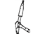 Toyota 36360-60640 Lever Assembly, Transfer High & Low Shift