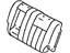 Toyota 71078-60540-A0 Cover, Rear Seat Back, Driver Side(For Separate Type)