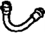 Toyota 90947-02A13 Hose, Flexible(For Rear Brake Tube)