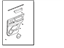 Toyota 67640-60551-A0 Board Sub-Assembly, Rear Door Trim, Driver Side