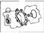 Toyota 04446-60120 Gasket Kit, Power Steering Pump