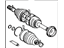 Toyota 43460-69035 Shaft Assembly, Front Drive Outboard Joint, Passenger Side