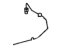 Toyota 47327-60112 Tube, Rear Brake