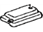 Toyota 58533-60030-A0 Cover, Floor Carpet, Center Passenger Side