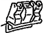 Toyota 51501-60010 Support Sub-Assembly, Suspension Arm, Passenger Side