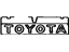 Toyota 75311-1A350 Emblem, Radiator Grille (Or Front Panel)