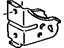 Toyota 12321-63031 Bracket, Engine Mounting, Rear(For Transverse Engine)