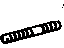 Toyota 90116-06275 Bolt, Stud(For Injection Pipe Clamp)