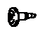 Toyota 90467-07055-04 Clip (For Center Stop Lamp)