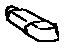 Toyota 33623-16020-04 Button, Shift Lever Knob