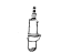 Toyota 48530-12040 Macpherson Strut, Rear Passenger Side