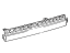 Toyota 52023-12070 Reinforcement Sub-Assembly, Rear Bumper
