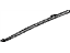Toyota 63651-47010 Sunshade Rail, Passenger Side