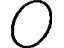 Toyota 90301-53006 Ring, O(For Vane Pump Front Side Plate), Outer