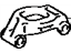 Toyota 33554-10040 Cap, Shift Lever
