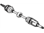 Toyota 43410-16190 Axle Shaft Assembly, Passenger Side