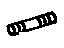 Toyota 90126-08005 Stud, Hex Lobular