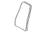Toyota 71568-16060-C0 Cover, Front Seat Back, Passenger Side(For Separate Type)
