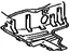 Toyota 51441-10131 Under Cover, Passenger Side
