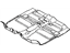 Toyota 58510-12E30-B2 Carpet, Gray, Front