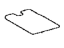 Toyota 58608-04010 Pad Sub-Assembly, Front Floor Silencer, Rear Driver Side